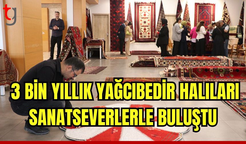 3 bin yılllık Yağcıbedir halıları sanatseverlerle buluştu