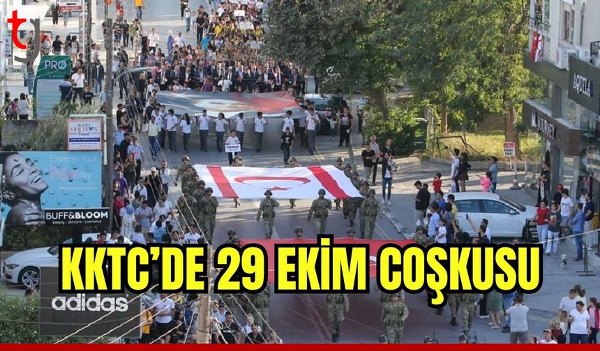 KKTC'de 29 Ekim Coşkusu