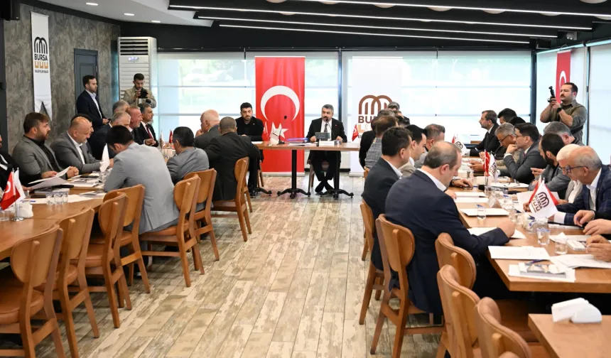 Bursa Belediyeler Birliği 2025 yılı Olağan Meclis Toplantısını gerçekleştirdi