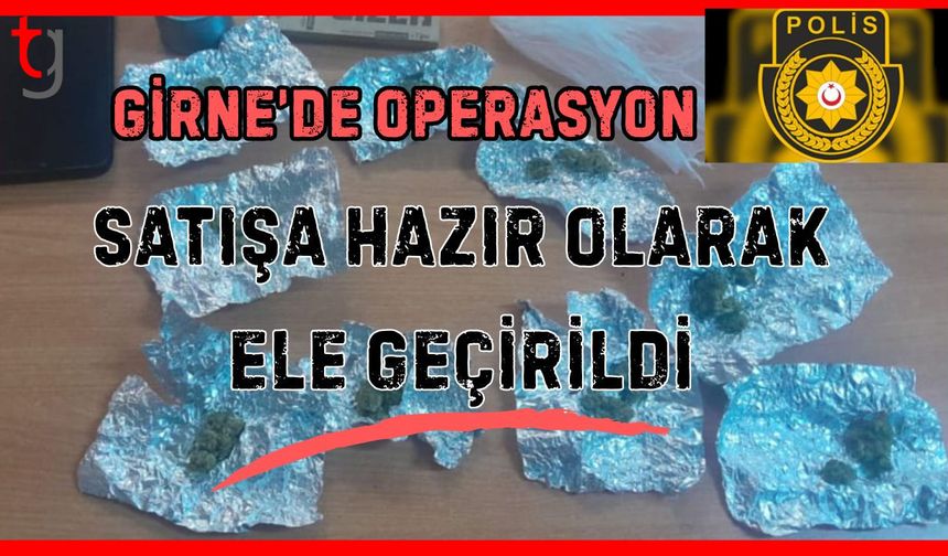 Girne'de operasyon: Satışa hazır olarak ele geçirildi