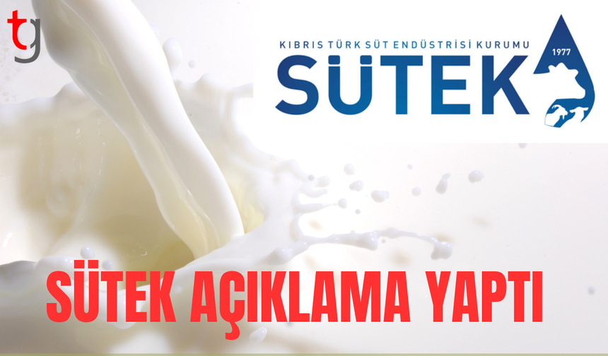 SÜTEK: Bir üreticinin sütünde antibiyotik kalıntısı tespit edildiği için imha edildi