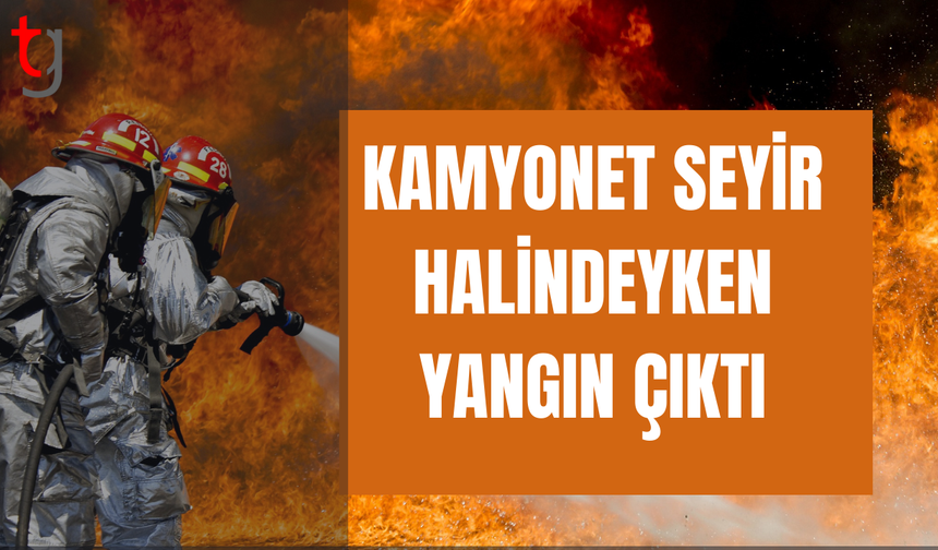 LEFKOŞA-GİRNE ANAYOLU’NDA KİMYASAL YANICI YANGINI