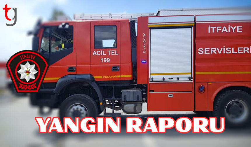 Geçen hafta 11 yangın meydana geldi