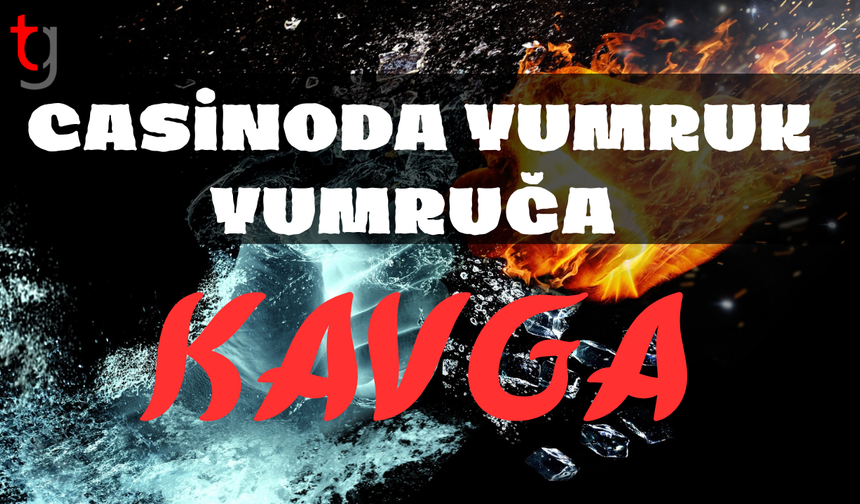 Girne’de Kumarhanede Yumruklu Kavga