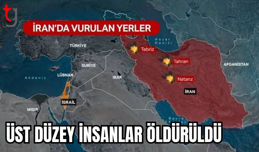 İsrail gece yarısı İran'ı vurdu