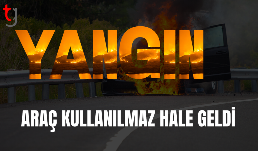 Alayköy Sanayi Bölgesi’nde Araç Yangını