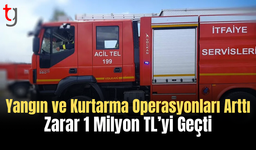 İtfaiye 1 Haftada 29 Olaya Müdahale Etti