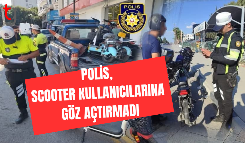 POLİSTEN SCOOTER DENETİMİ