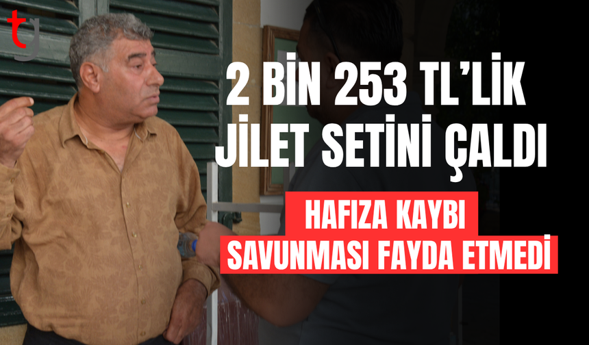 Jilet Hırsızı 6 Ay Sonra Ercan’da Yakalandı