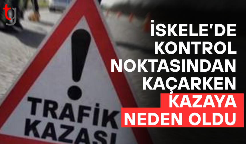 Kontrol noktasından kaçarken kazaya yol açtı