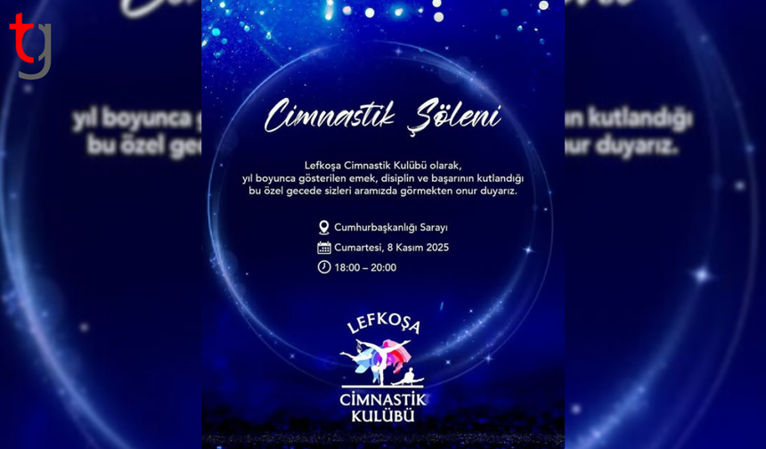 Lefkoşa Cimnastik Kulübü Gövde Gösterisi Yapacak