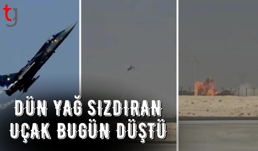 Dubai'de Hindistan'a ait savaş uçağı gösteri sırasında düştü