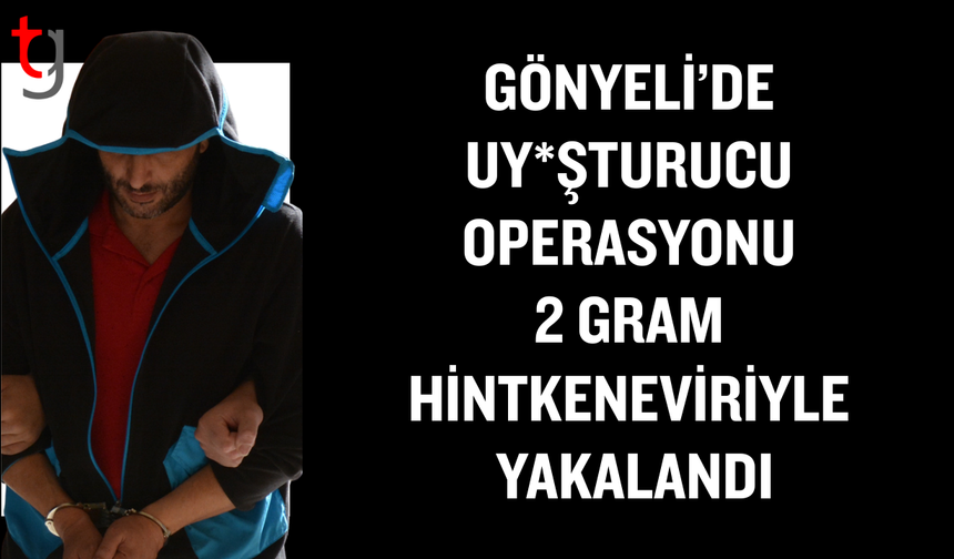 Gönyeli’de 2 gram uy*şturucuyla yakalanan zanlıya 3 gün tutukluluk