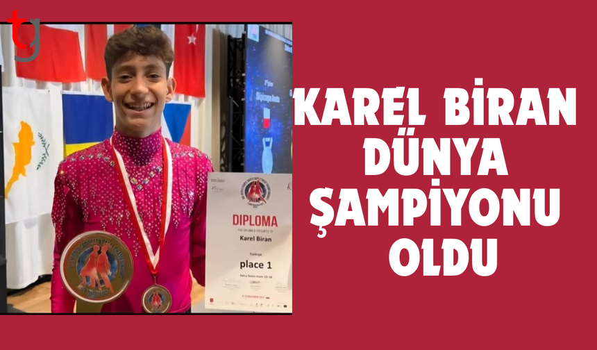 KAREL BİRAN DÜNYA ŞAMPİYONU OLDU