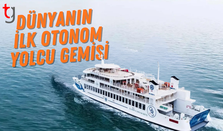 Japonya'da dünyanın ilk otonom yolcu gemisi hizmete başladı