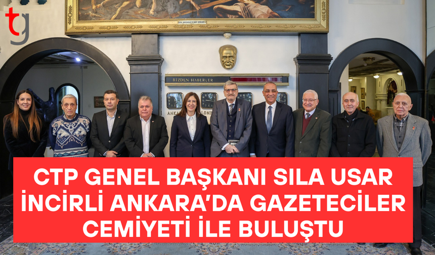 Ctp Genel Başkanı Sıla Usar İncirli gazeteciler cemiyeti’ni ziyaret etti