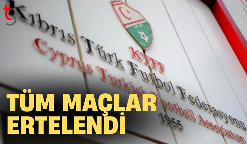 Elverişsiz hava nedeniyle tüm lig maçları ertelendi