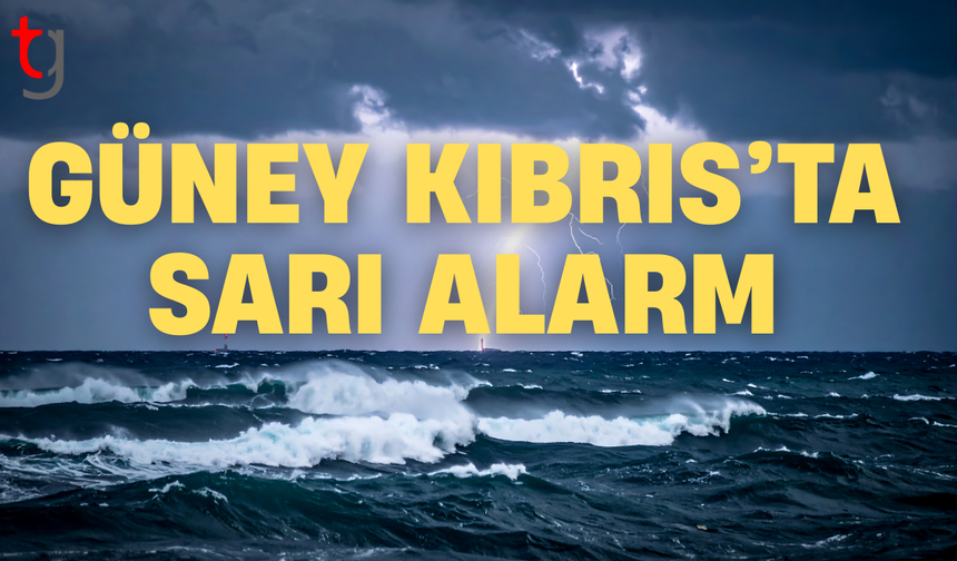 Yağış ve fırtına için verilen sarı alarm bugün saat 17.00’ye kadar uzatıldı.