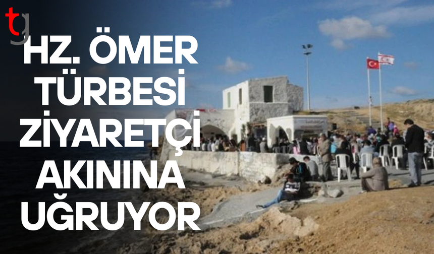 Hz. Ömer Türbesi yoğun ilgi görüyor