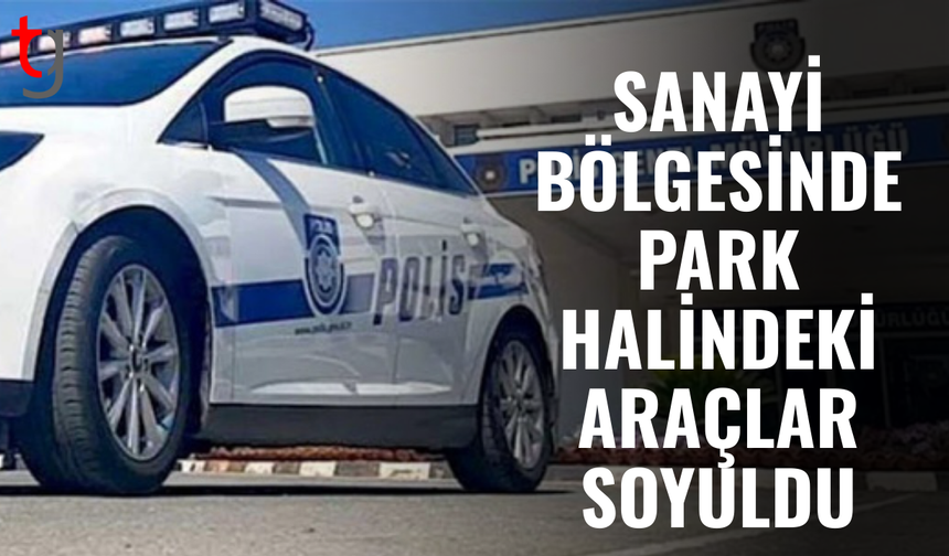Organize sanayi bölgesinde araçlardan hırsızlık