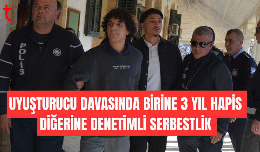 Lefkoşa ağır cezada uy*şturucu davasında biri hapse biri denetime