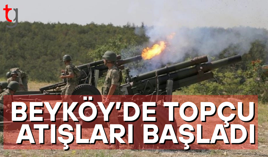 Beyköy’de atışlar nedeniyle bazı bölgeler yasaklandı