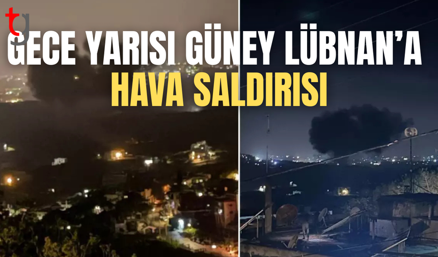 İsrail ordusu Güney Lübnan’ı vurdu