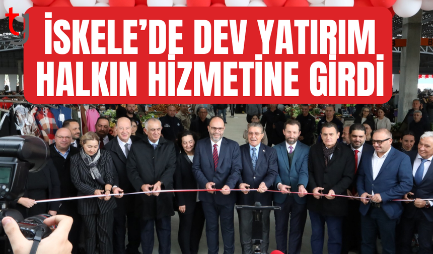 İskele'de dev kompleks hizmete açıldı