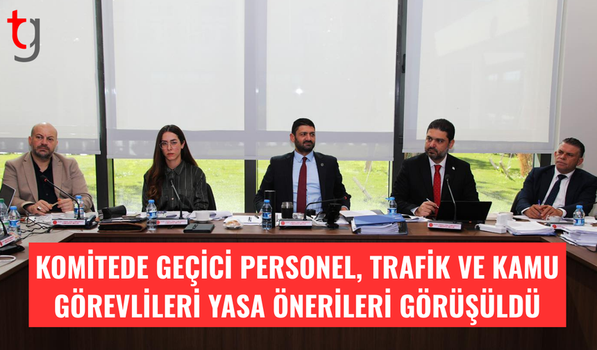 Komite üç yasa önerisini ele aldı, görüşmeler sürecek