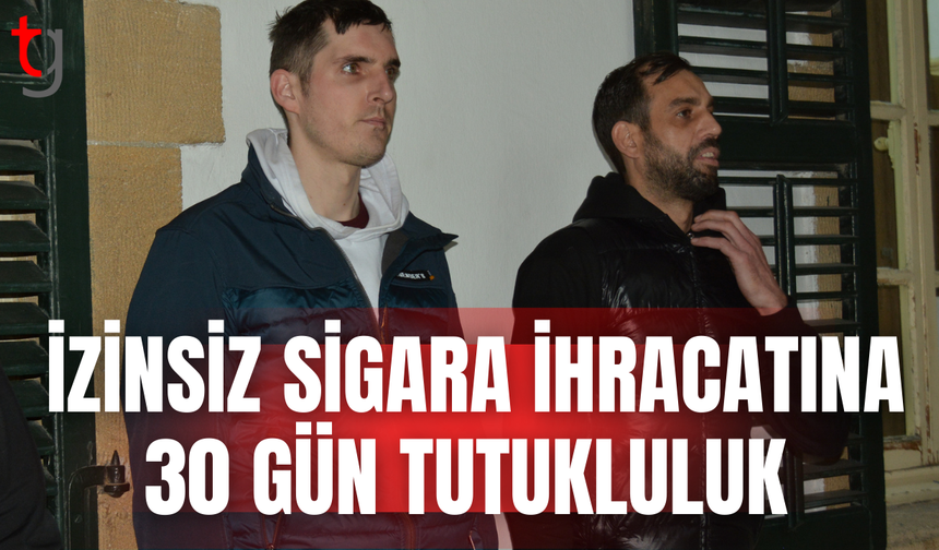 Ercan Havalimanı’nda izinsiz ihracata 30 gün tutukluluk