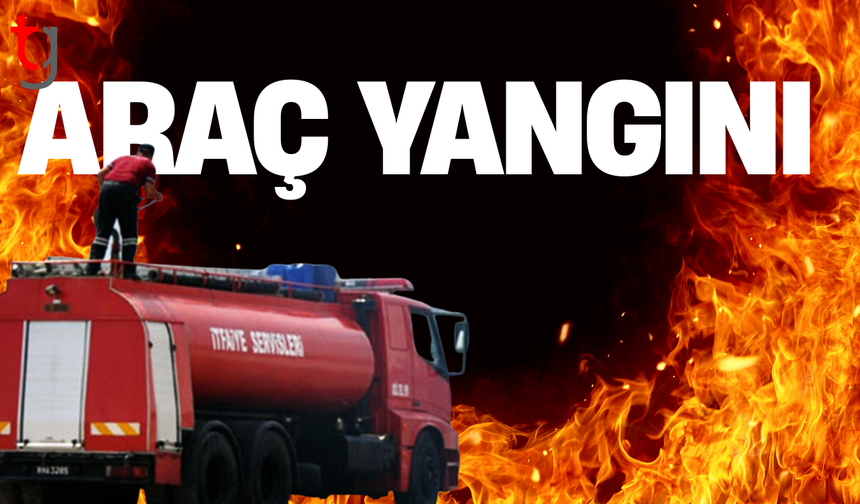 Paşaköy’de park halindeki araçta yangın çıktı