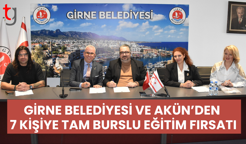 Girne Belediyesi ile Akdeniz Karpaz Üniversitesi arasında özel burs protokolü