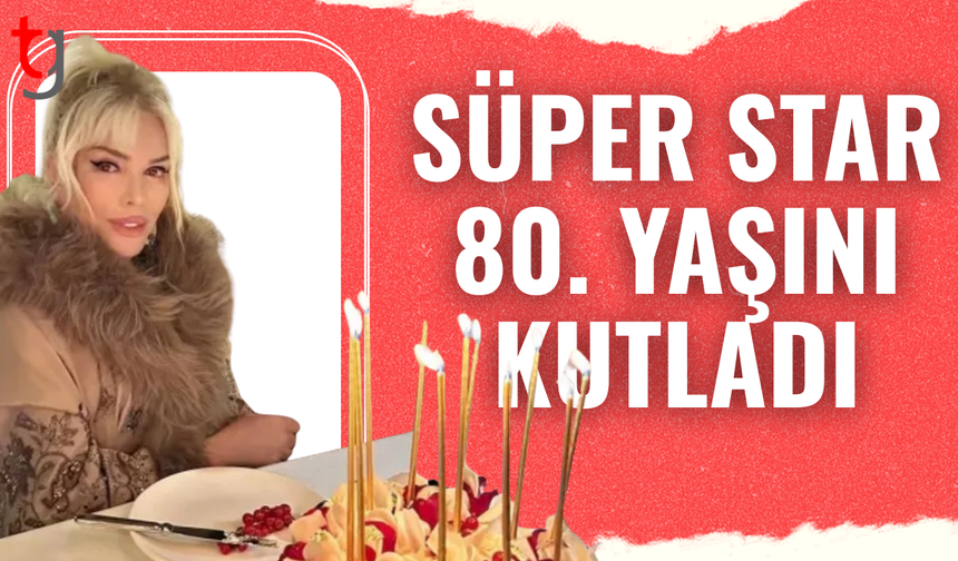 Ajda Pekkan 80. yaş gününü kutladı