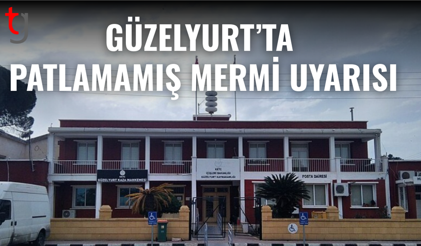Mevlevi bölgesinde patlamamış mühimmat alarmı