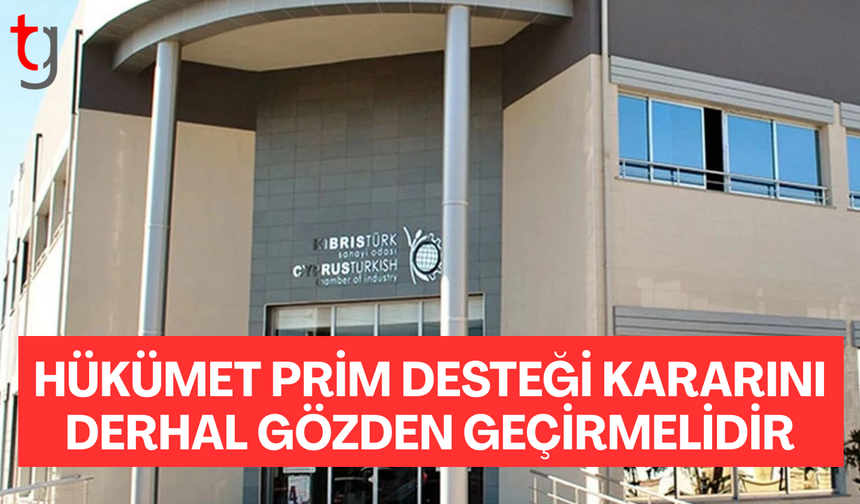 Prim desteği kararına sanayi odasından sert tepki