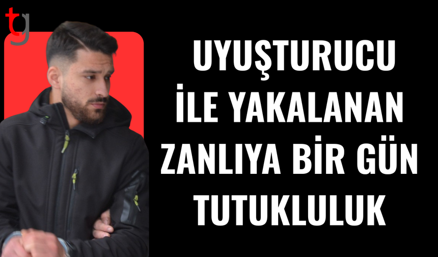 Ercan’da uy*şturucu operasyonu: Zanlıya bir gün tutukluluk