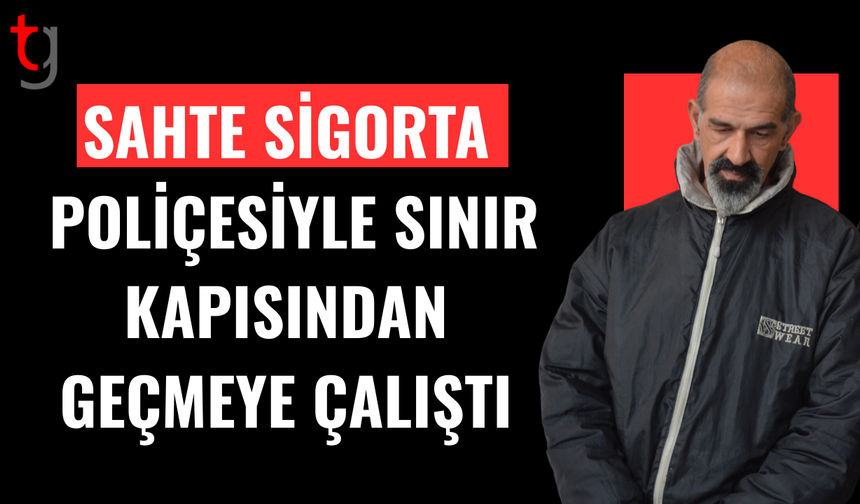 Lefkoşa’da sahte sigorta poliçesiyle geçiş girişimi