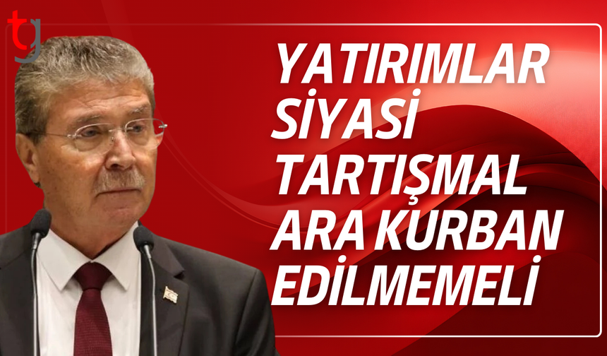 Başbakan Üstel: Yatırımlar siyaset üstü değerlendirilmeli