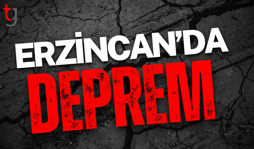 Erzincan'da 4.9 büyüklüğünde deprem