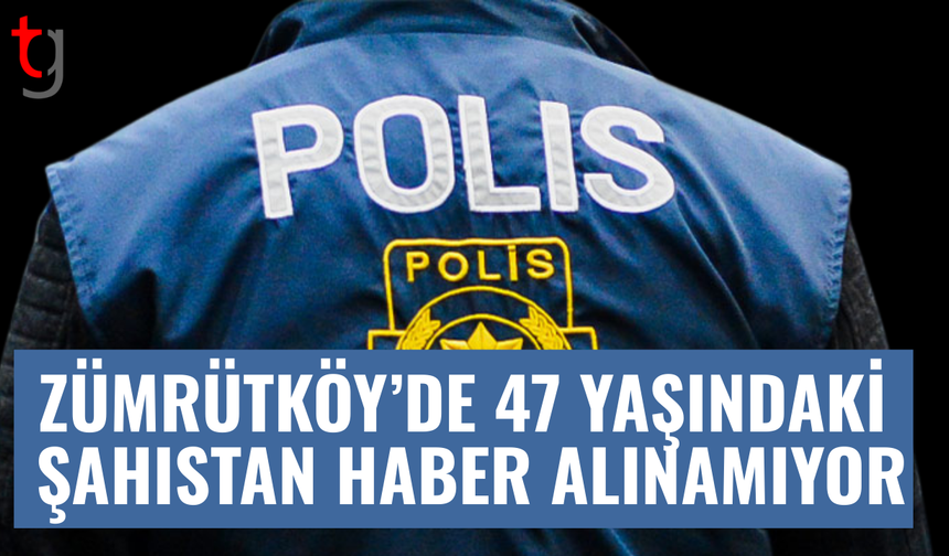 Zümrütköy’de bir kişi kayıp