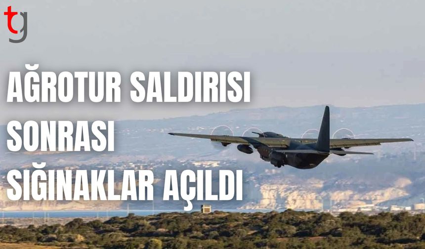 akrotirideki ingiliz askeri üssüne yönelik drone saldırısının ardından Kıbrısın güneyinde alarm verildi.