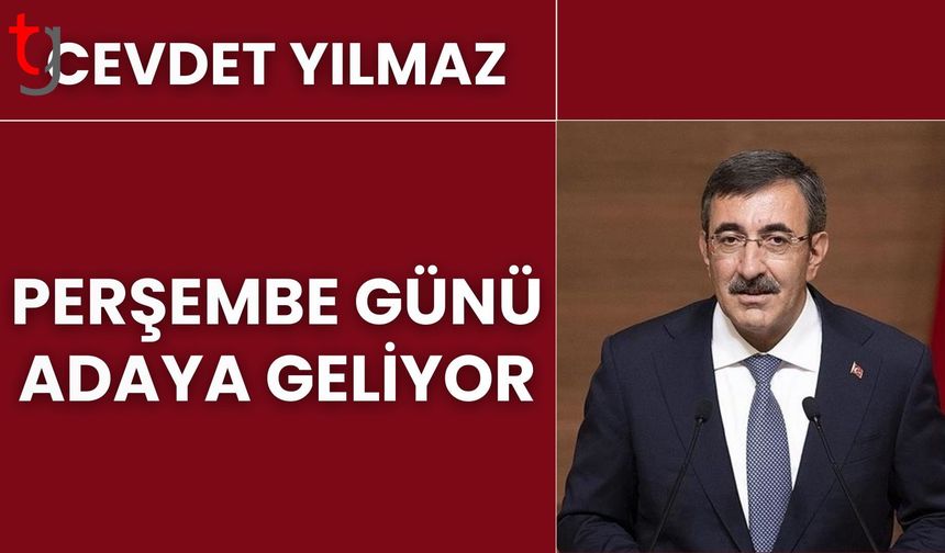 Cevdet Yılmaz perşembe günü Kıbrısa geliyor