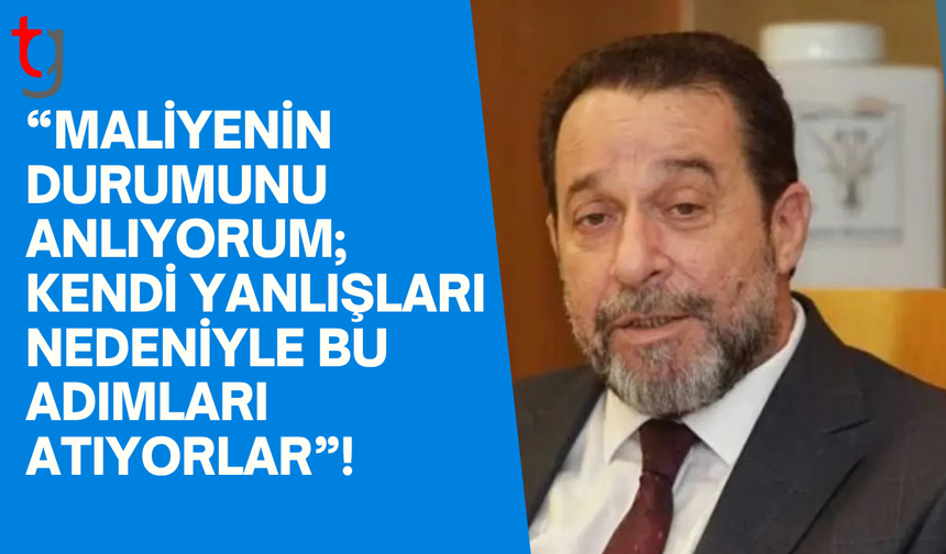 Serdar Denktaş: Hükümet kendi hatalarının bedelini ödüyor