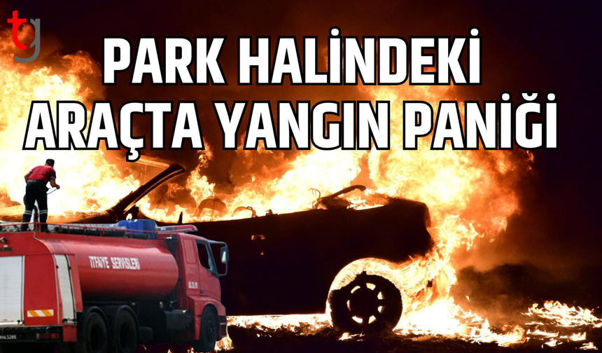 Girne'de çıkan yangın korkuttu