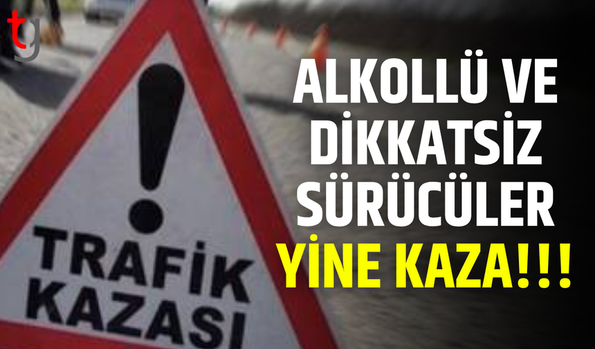 Bostancı ve Lefkoşa’da iki ayrı trafik kazası