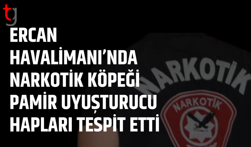 Ercan Havalimanı’nda yolcunun üzerinde uy*şturucu hap bulundu