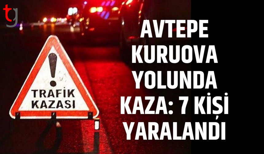 Avtepe Kuruova yolunda karşılıklı çarpışma: Çok sayıda yaralı