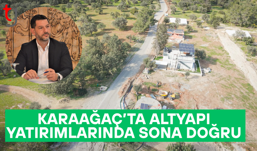 Karaağaç’ta altyapı çalışmaları sürüyor