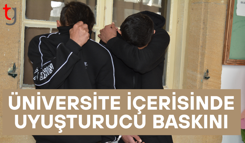 Araçta uy*şturucuyla yakalandılar