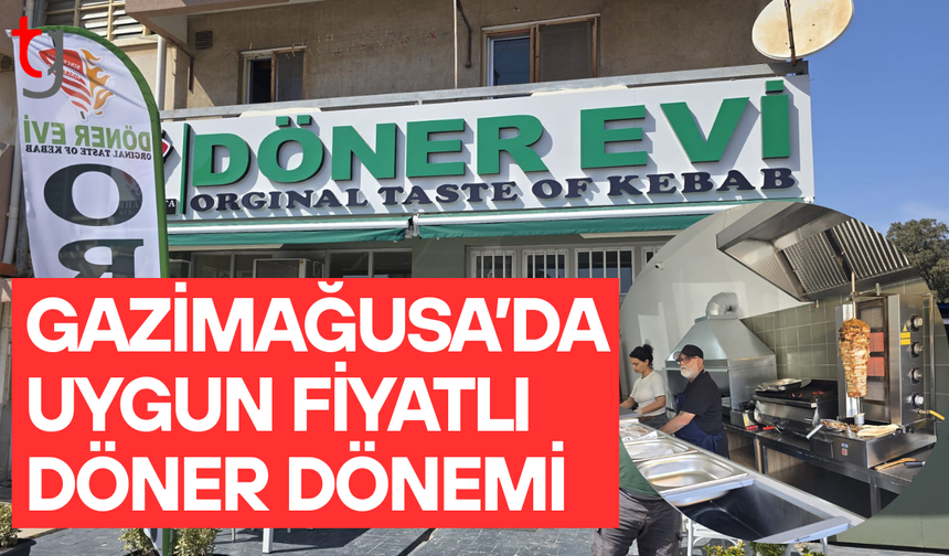 Gazimağusa’da döner severlere yeni adres